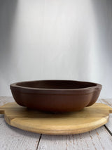 Ceramic Pots -  Unglazed Lotus (Red Clay)