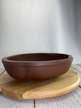 Ceramic Pots -  Unglazed Lotus (Red Clay)